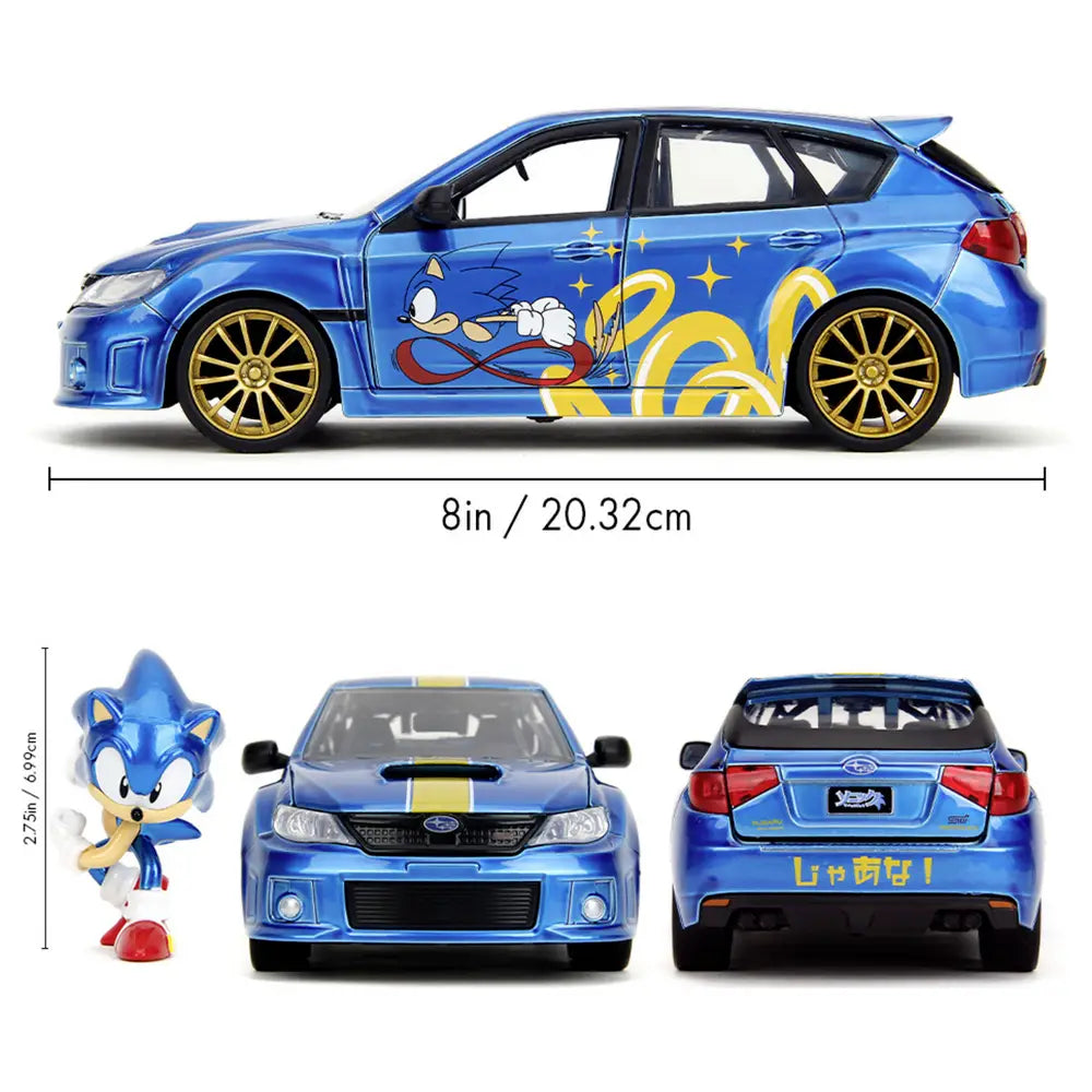 Jada Sonic 2012 Subaru Impreza WRX STI 1:24 Scale