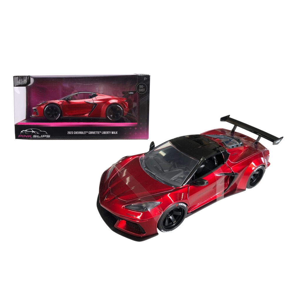 Jada Pink Slips Chevrolet Corvette C8 1:24 Car Jada Yallatoys