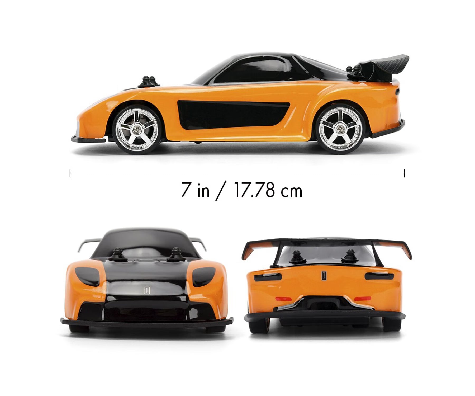 سيارة جيادا ريس السريعة والغاضبة للتحكم عن بعد، مازدا RX-7 بمقياس 1:24