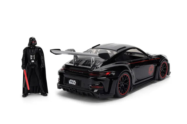 Jada Star Wars Darth Vader & Porsche 911 GT3 RS Die-Cast Car