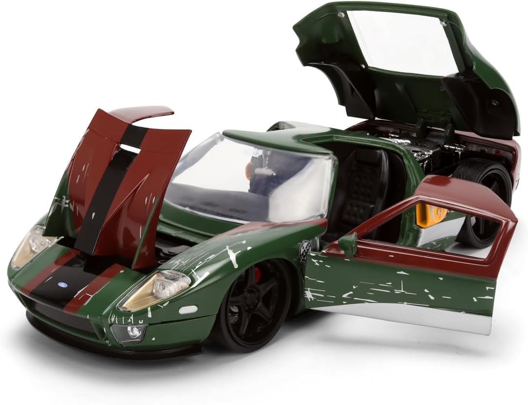سيارة معدنية بمقياس 1:24 من جادا توييز، حرب النجوم، بوبا فيت، فورد GT 2005