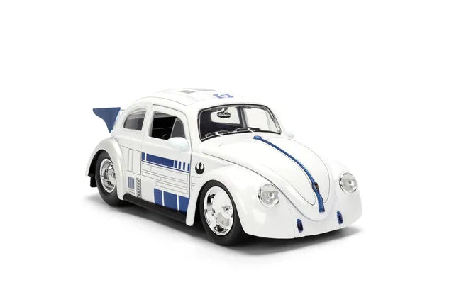 Jada Star Wars R2-D2 and 1959 Volkswagen Drag Beetle Die-Cast Playset