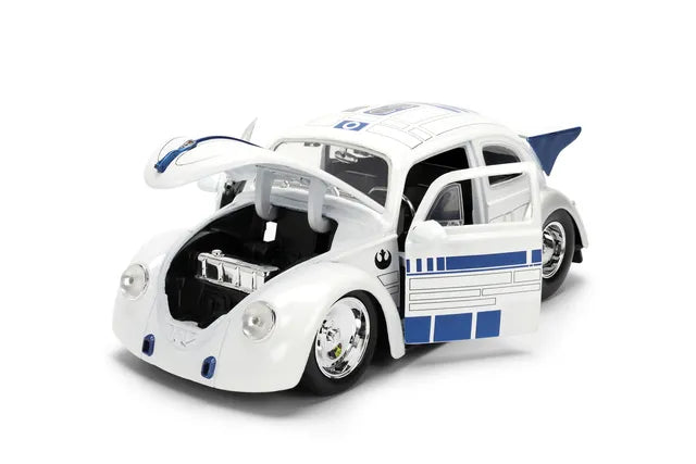 Jada Star Wars R2-D2 and 1959 Volkswagen Drag Beetle Die-Cast Playset