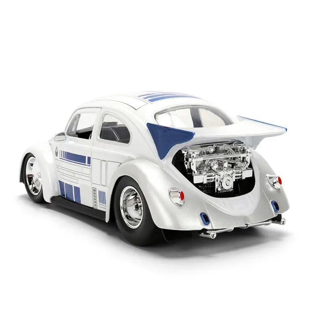 Jada Star Wars R2-D2 and 1959 Volkswagen Drag Beetle Die-Cast Playset