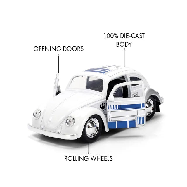 Jada Star Wars 1959 Volkswagen Drag Beetle Die-Cast Car