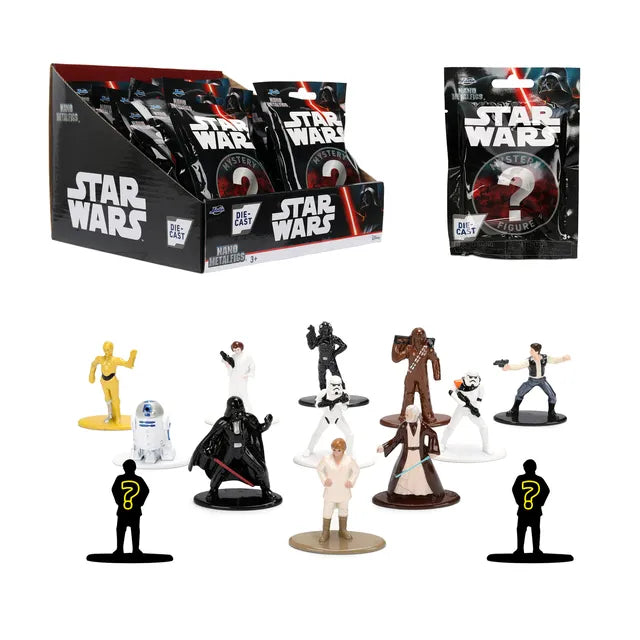 Jada Nano Metalfigs Star Wars Die-Cast Collectable Figure Assorted