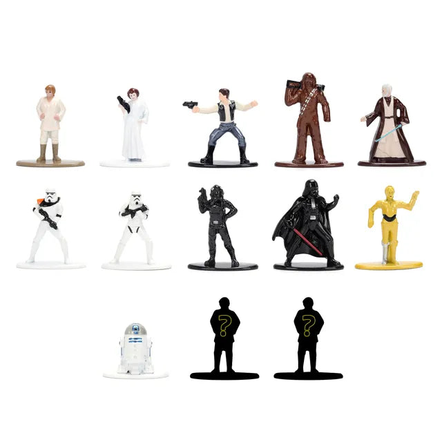 Jada Nano Metalfigs Star Wars Die-Cast Collectable Figure Assorted