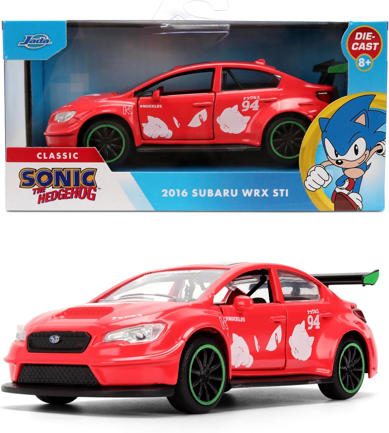 Jada Hollywood Rides Sonic the Hedgehog Knuckles