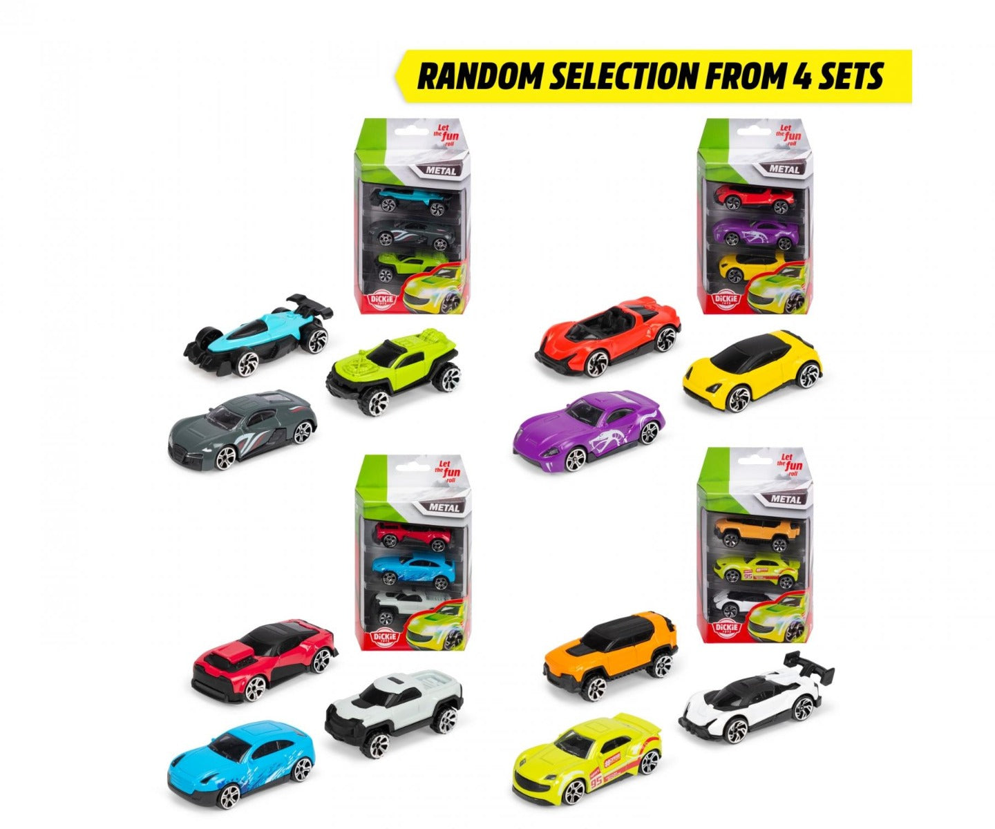 Jada Supra collectible 4 sets car