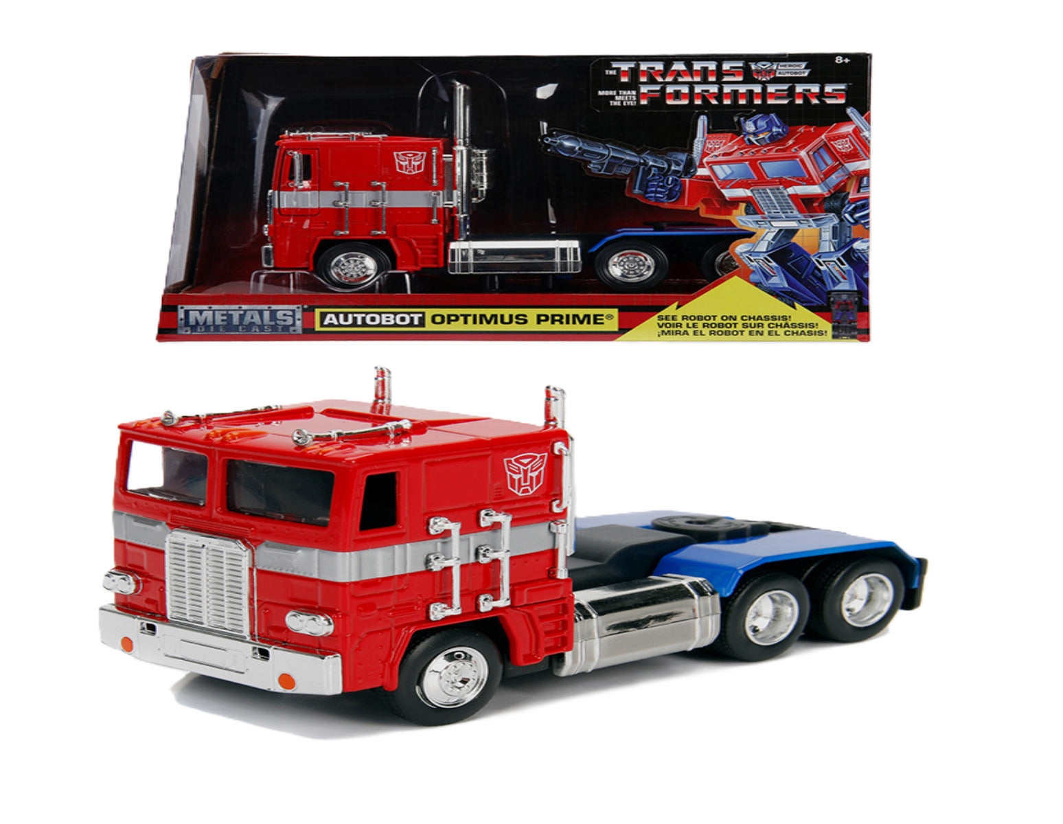 Jada Toys Transformers Vehicle Red