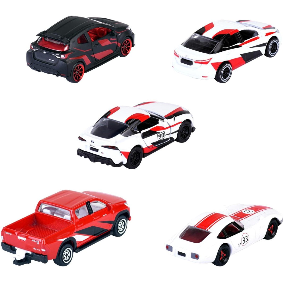 Japanese sports car toy set