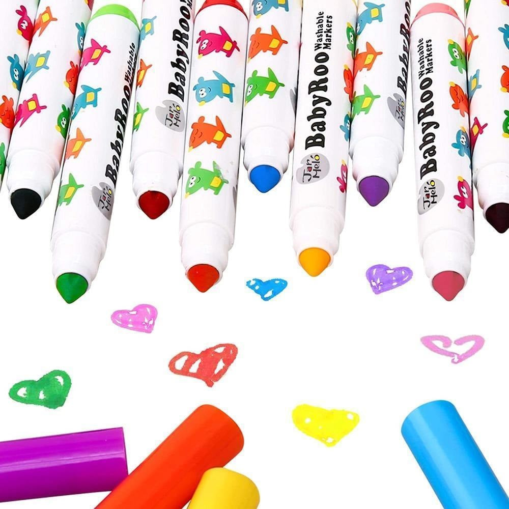 Jar Melo Baby Roo Easy Grip Art Markers