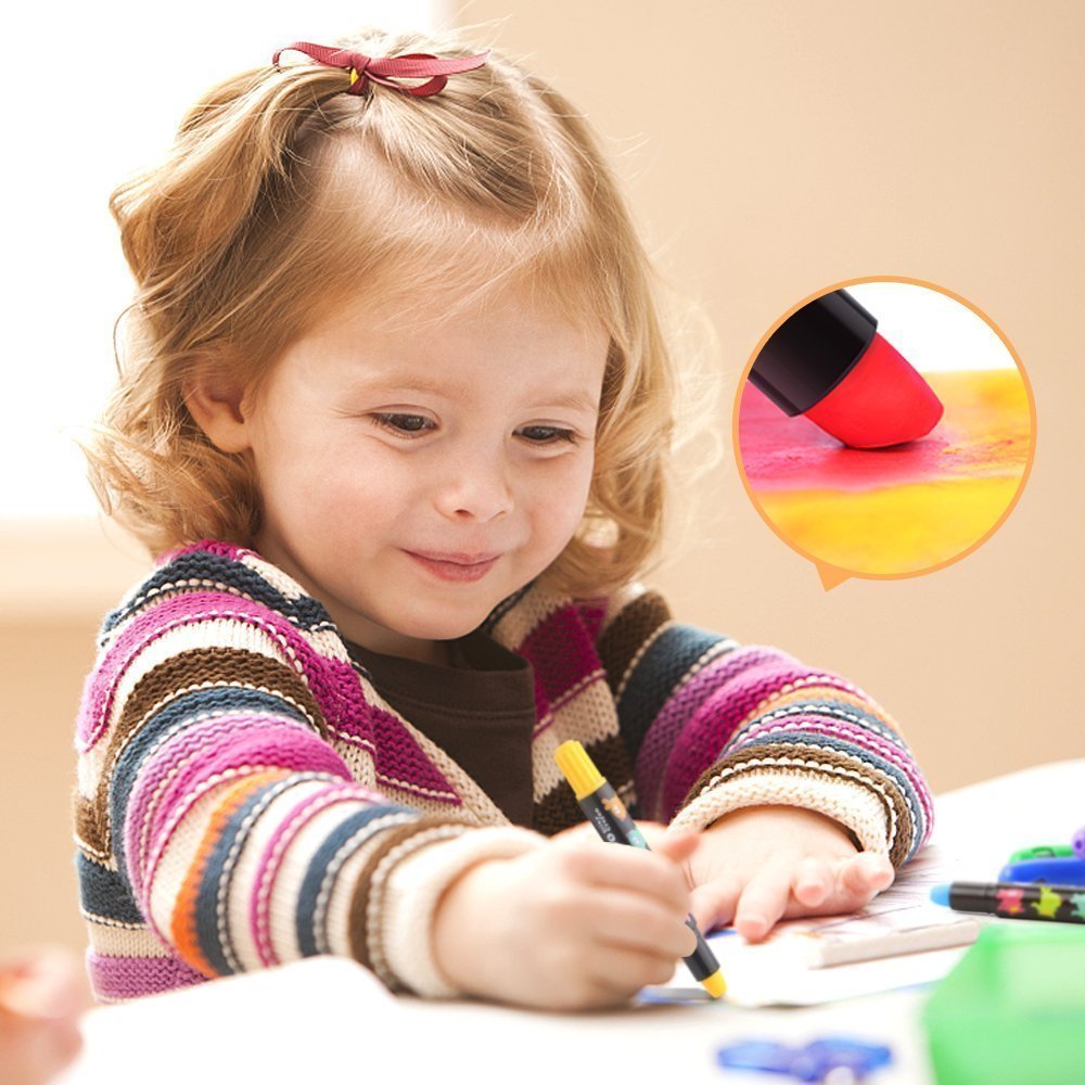 Jar Melo Baby Roo Non-Toxic Crayons