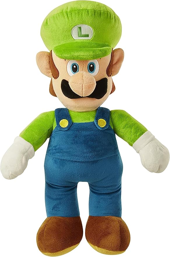 Jumbo Luigi 20-inch Plush Packaging