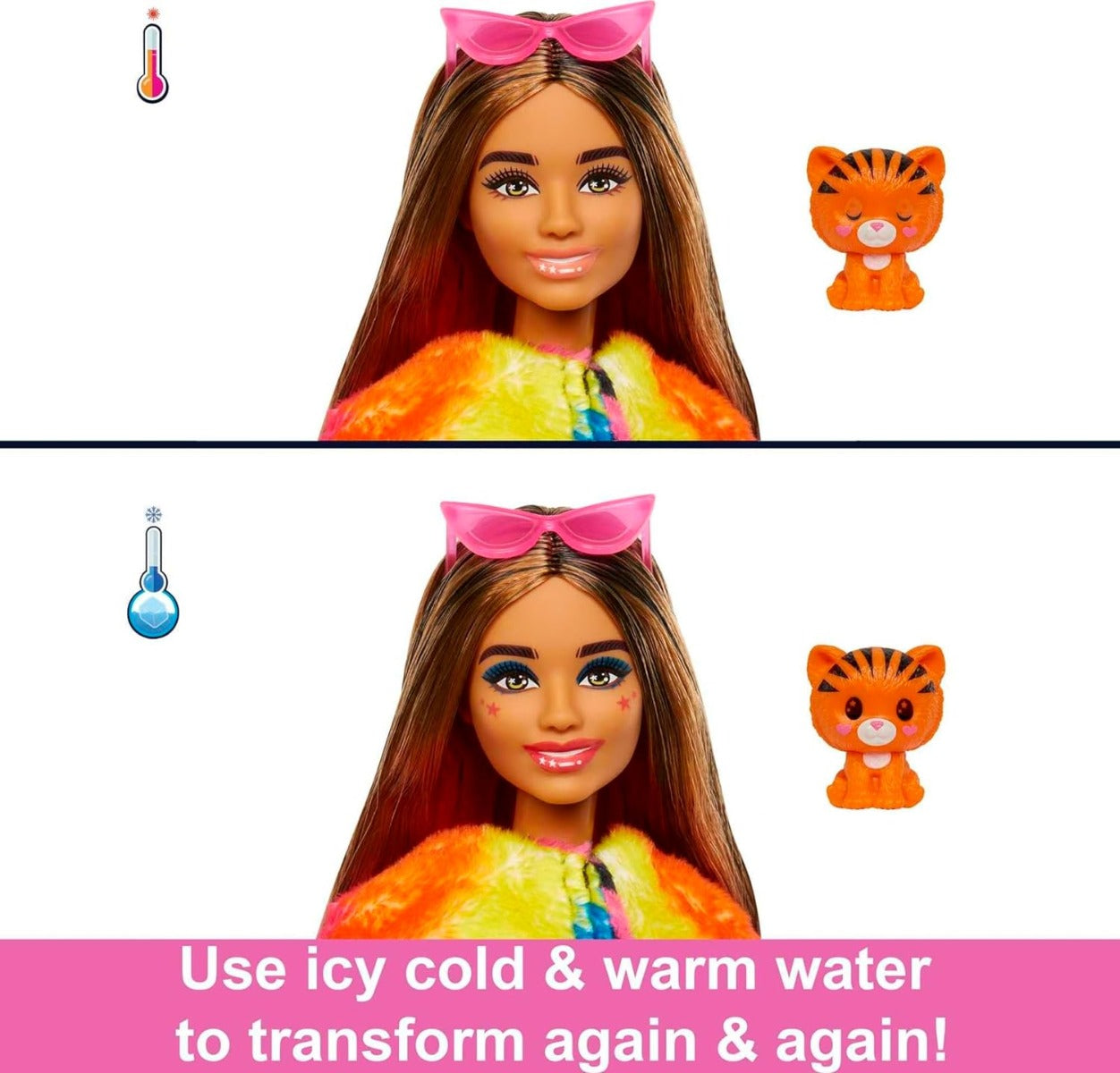 Jungle Series Barbie Cutie Reveal Doll
