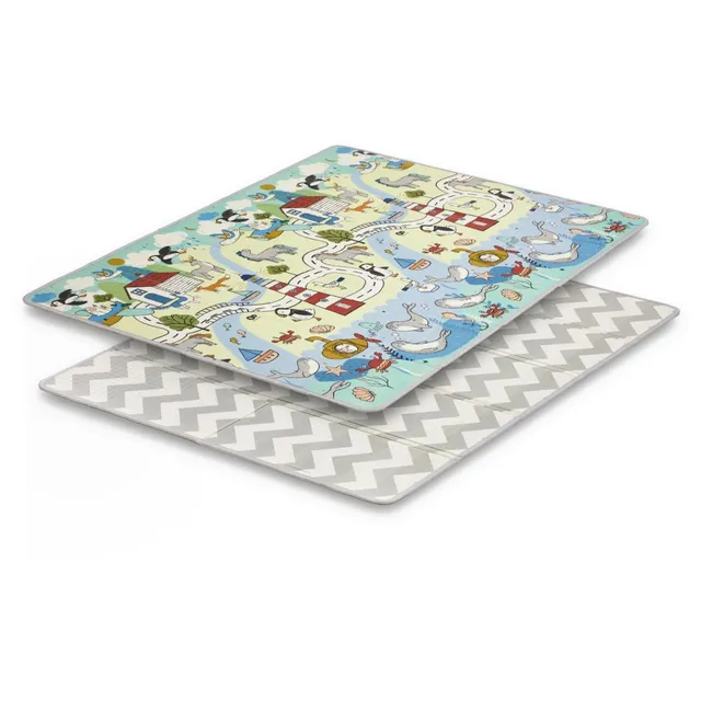 Kinderkraft Reversible Baby Play And Learn Foldable Mat Kinderkraft Yallatoys