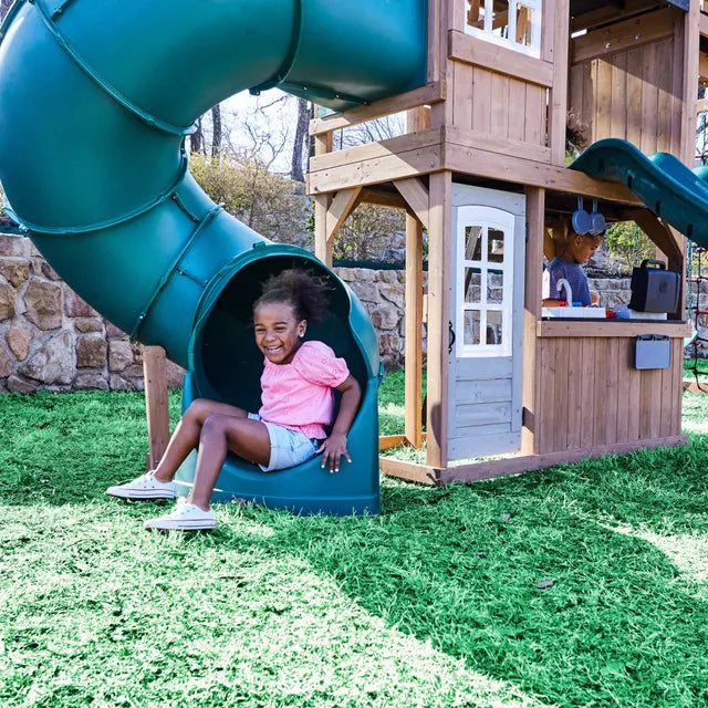 مجموعة ألعاب أرجوحة خشبية Kidkraft Treetop Observatory  