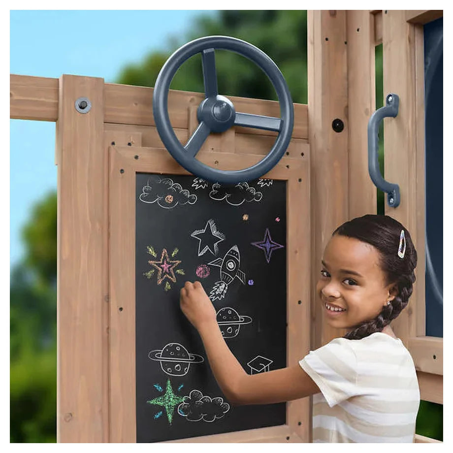 مجموعة ألعاب Kidkraft Skyline Lookout الخارجية