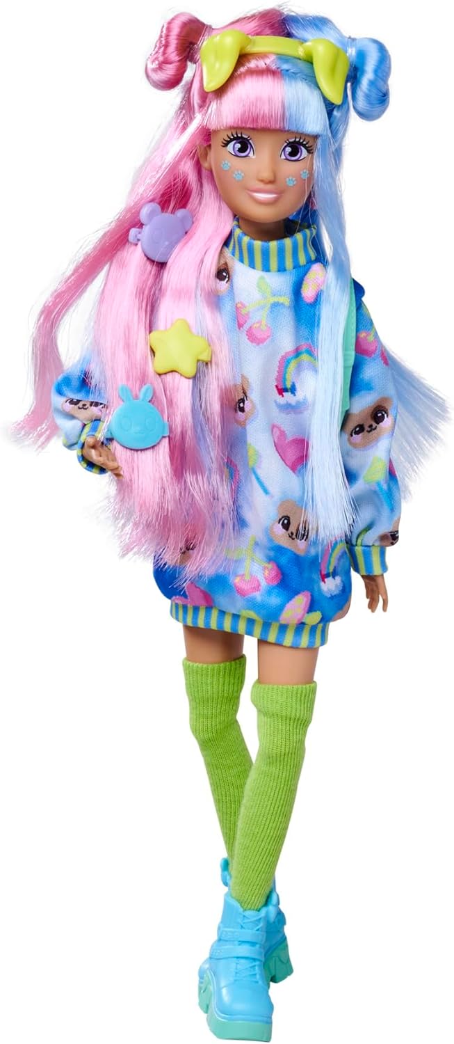 Kawaii Hi Mia Long Hair Fashion Doll with Dog and Accessories Kawaii Hi Yallatoys
