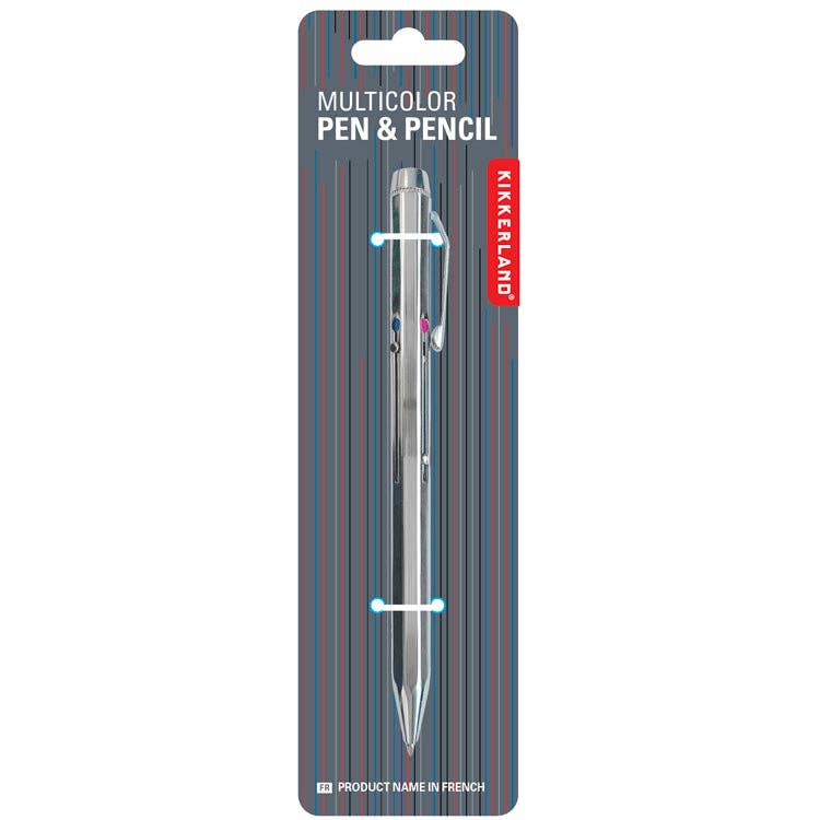 Kikkerland 3 Color Pen and Pencil Kikkerland Yallatoys