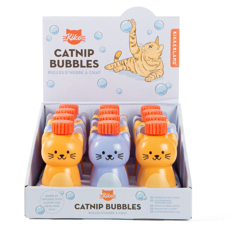 Kikkerland Kiko Catnip Bubbles Assorted Kikkerland Yallatoys