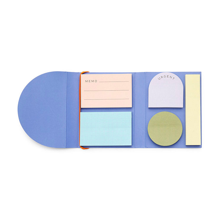 Kikkerland Inkerie Set Of 5 Sticky Notes Kikkerland Yallatoys