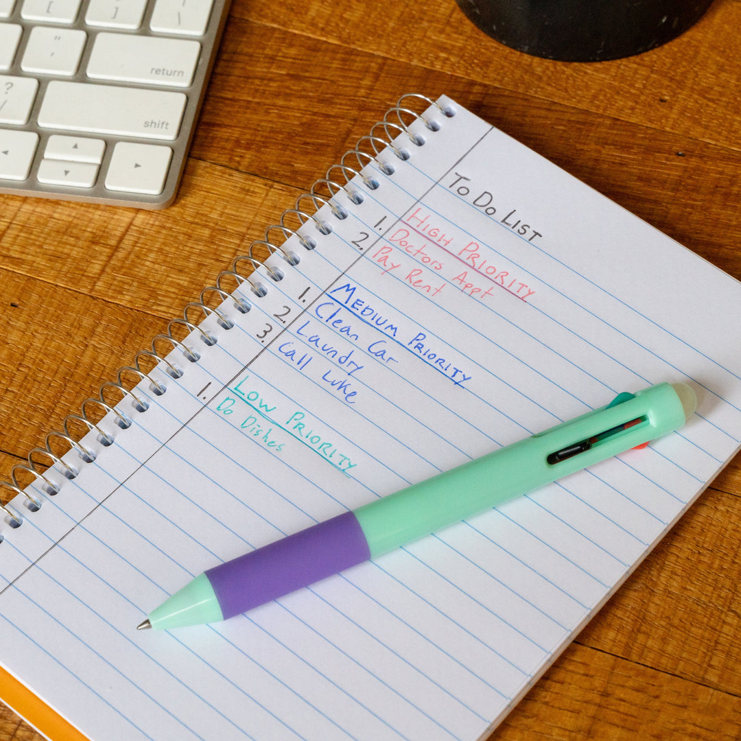 Kikkerland Multicolour Erasable Pen Assorted Kikkerland Yallatoys
