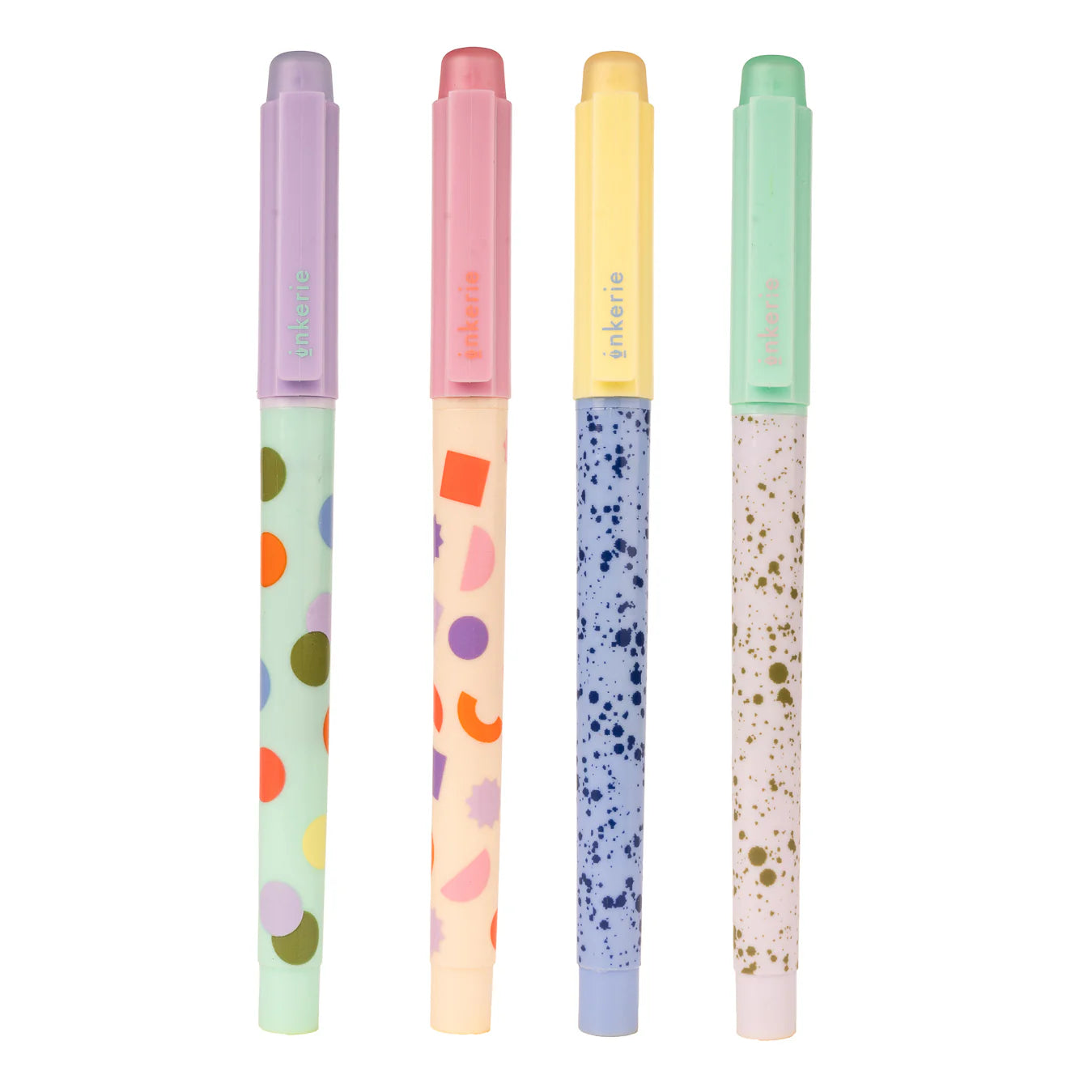 Kikkerland Set of 4 Erasable Highlighters Kikkerland Yallatoys