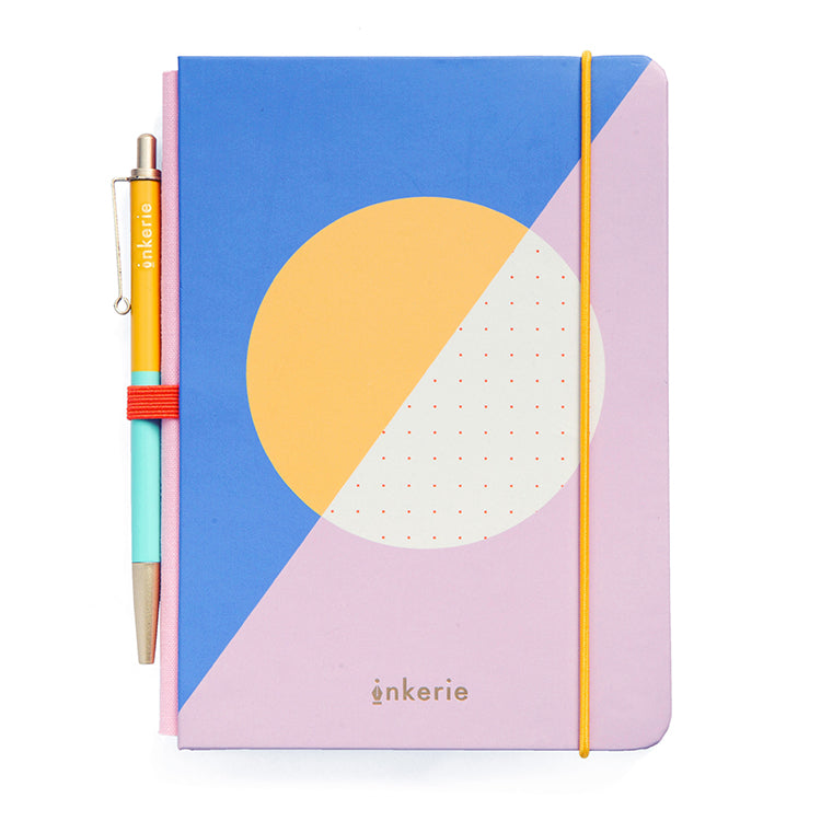 Kikkerland Inkerie Dotted Mini Notebook & Pen Kikkerland Yallatoys