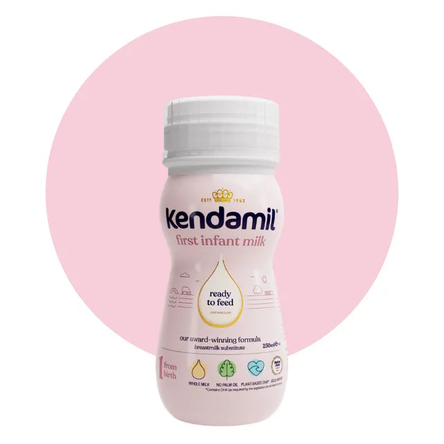 Kendamil Ready to Feed Stage 1 First Infant Milk Formula From Birth 250ml Kendamil Yallatoys