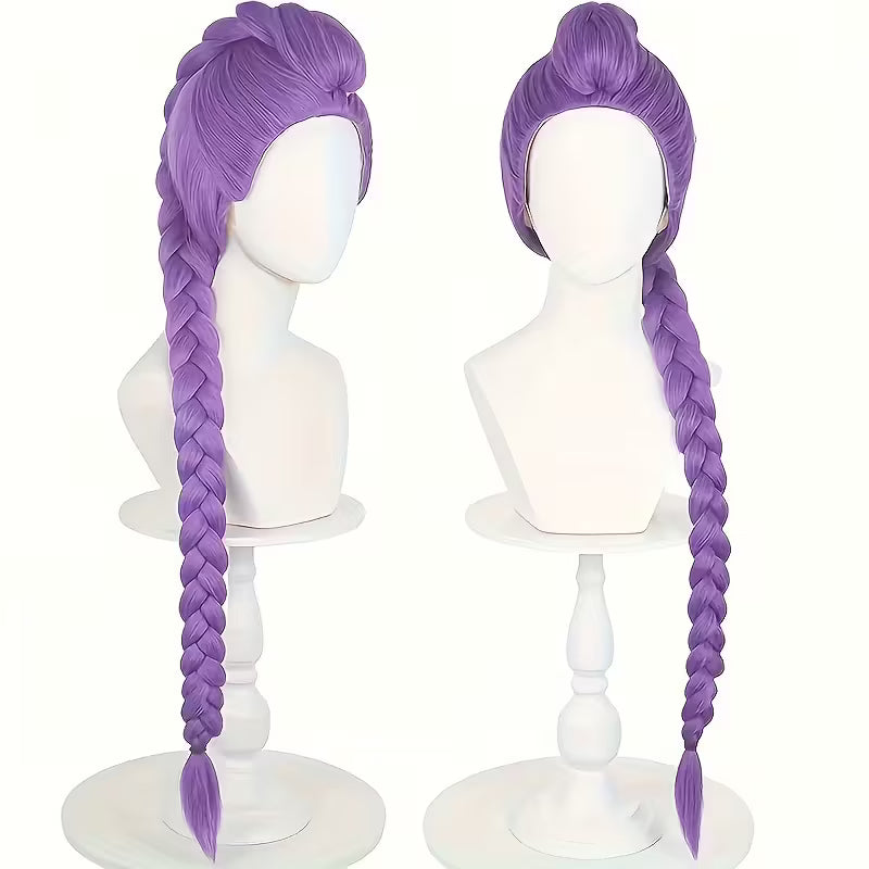 K-Pop Anime Long Braided Wig