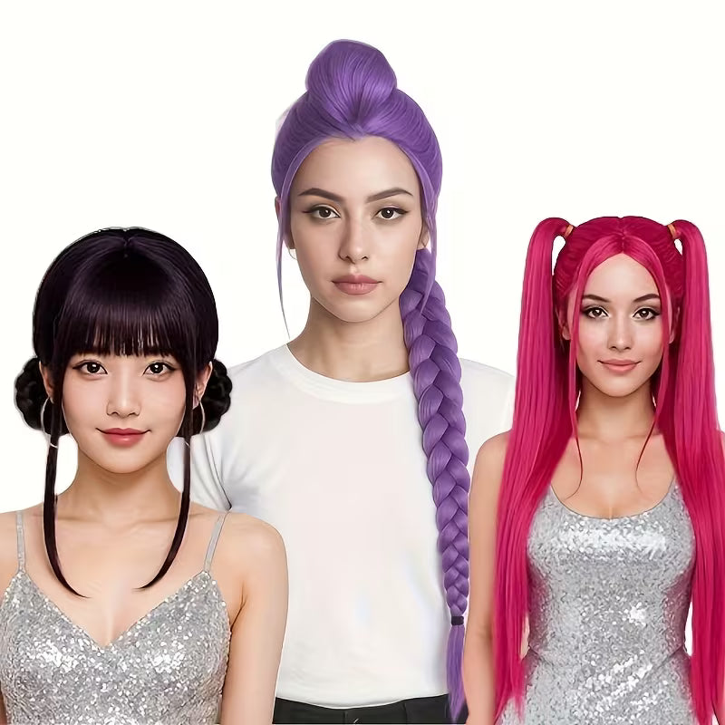 K-Pop Anime Wig