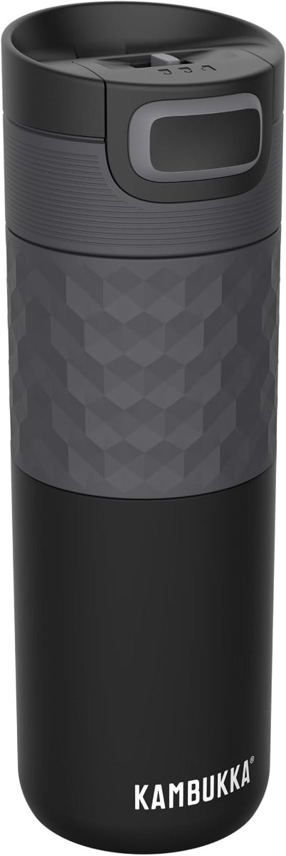 Kambukka Etna Grip Tumbler Black Steel