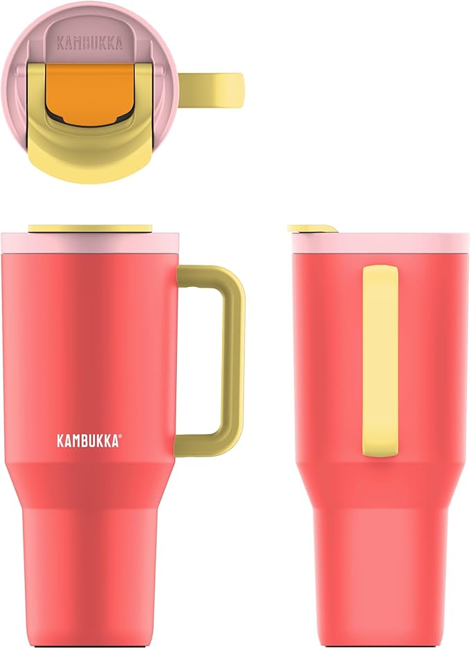 Kambukka Rio Tumbler Pink Papaya