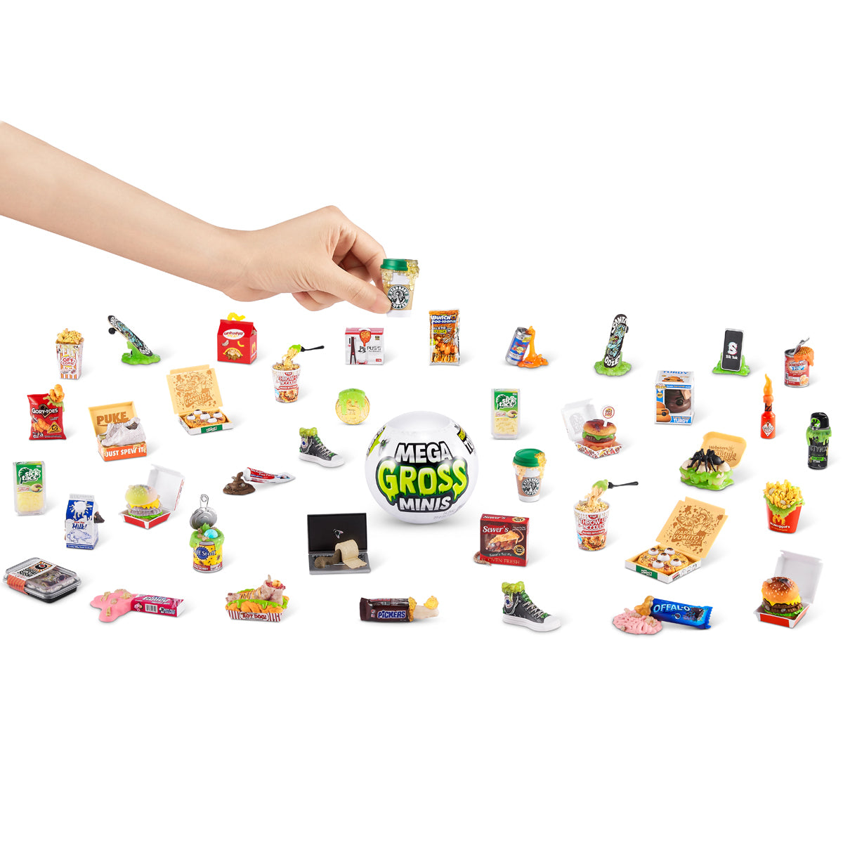 Kids 5 Surprise gross mini toy