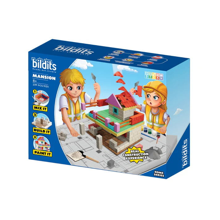Kids Bildits Mansion Construction Kit