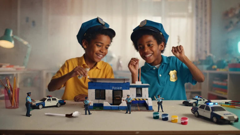 Kids Bildits Police Station Kit
