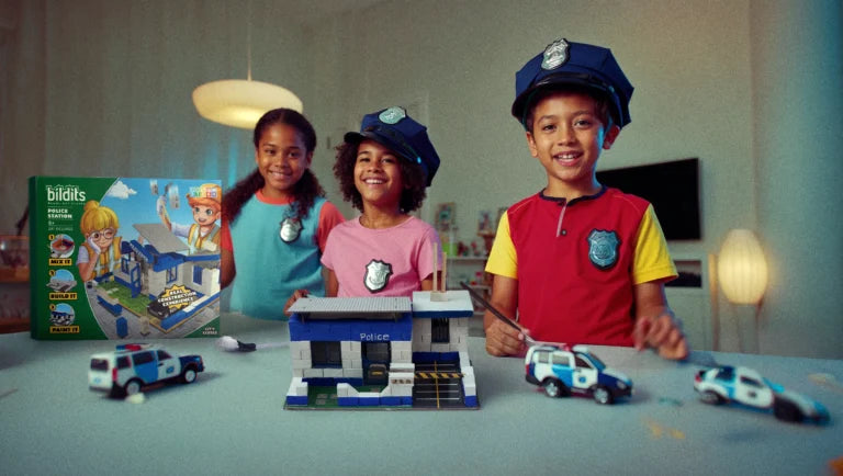 Kids Bildits Police Station Kit 2