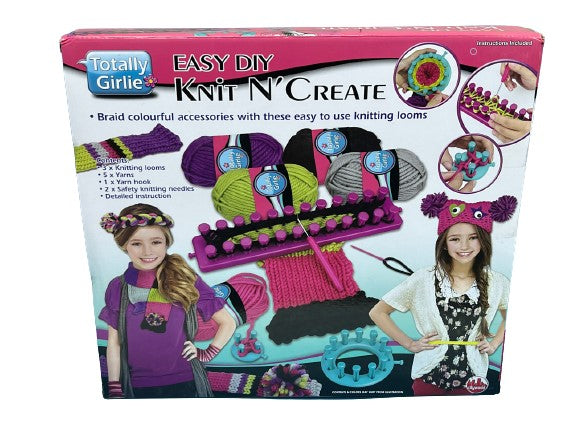Kids DIY Knitting Learning Set