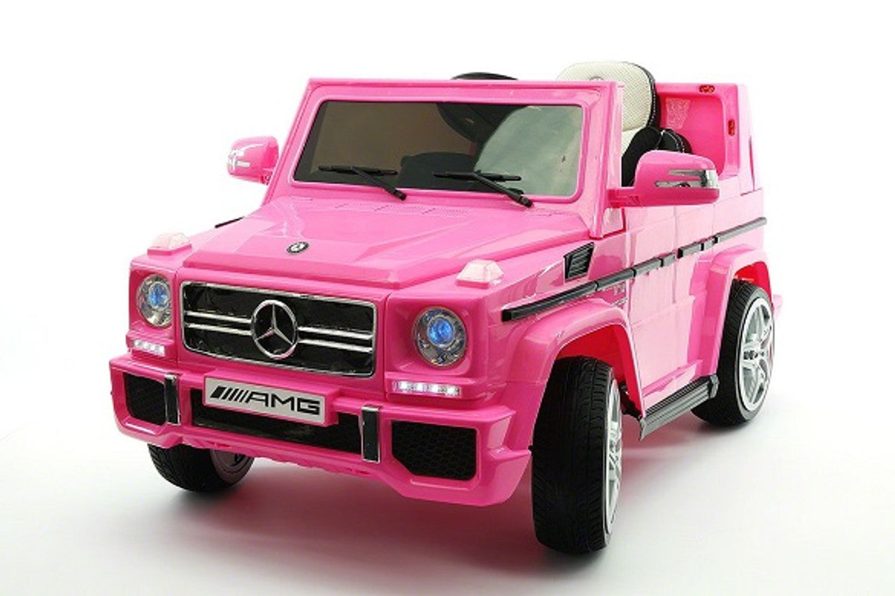 Kids Electric Mercedes G63 Jeep pink color