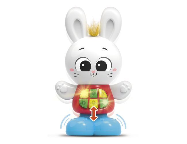 Kids Hits Baby Hoppers Hare Front View