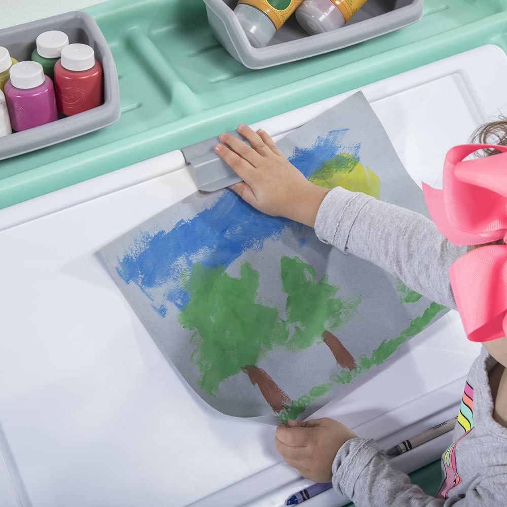 Kids Mint Toy Storage Bin