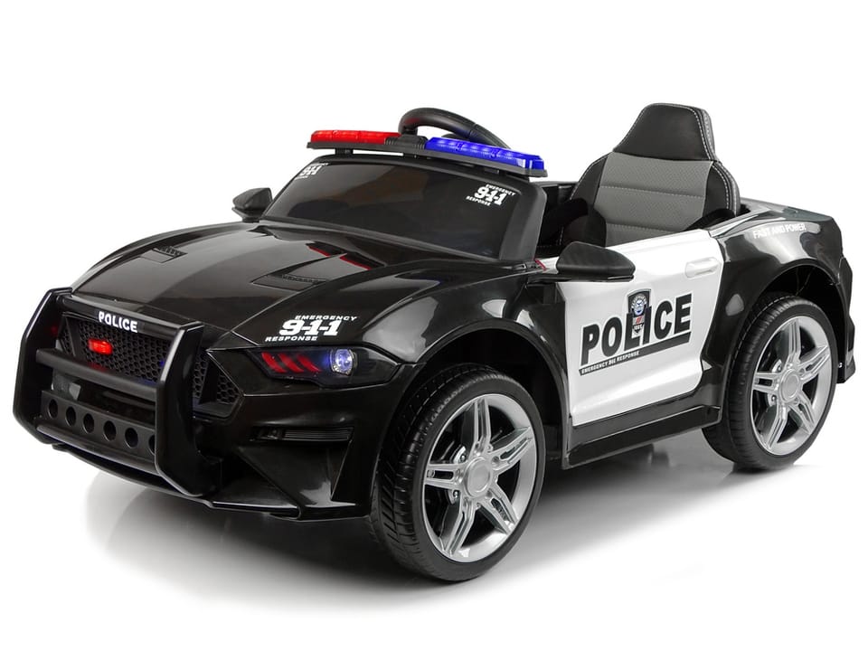Kids battery operated police ride-on vehicle