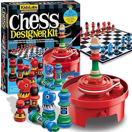 KidzLabs Spin Art Chess Designer