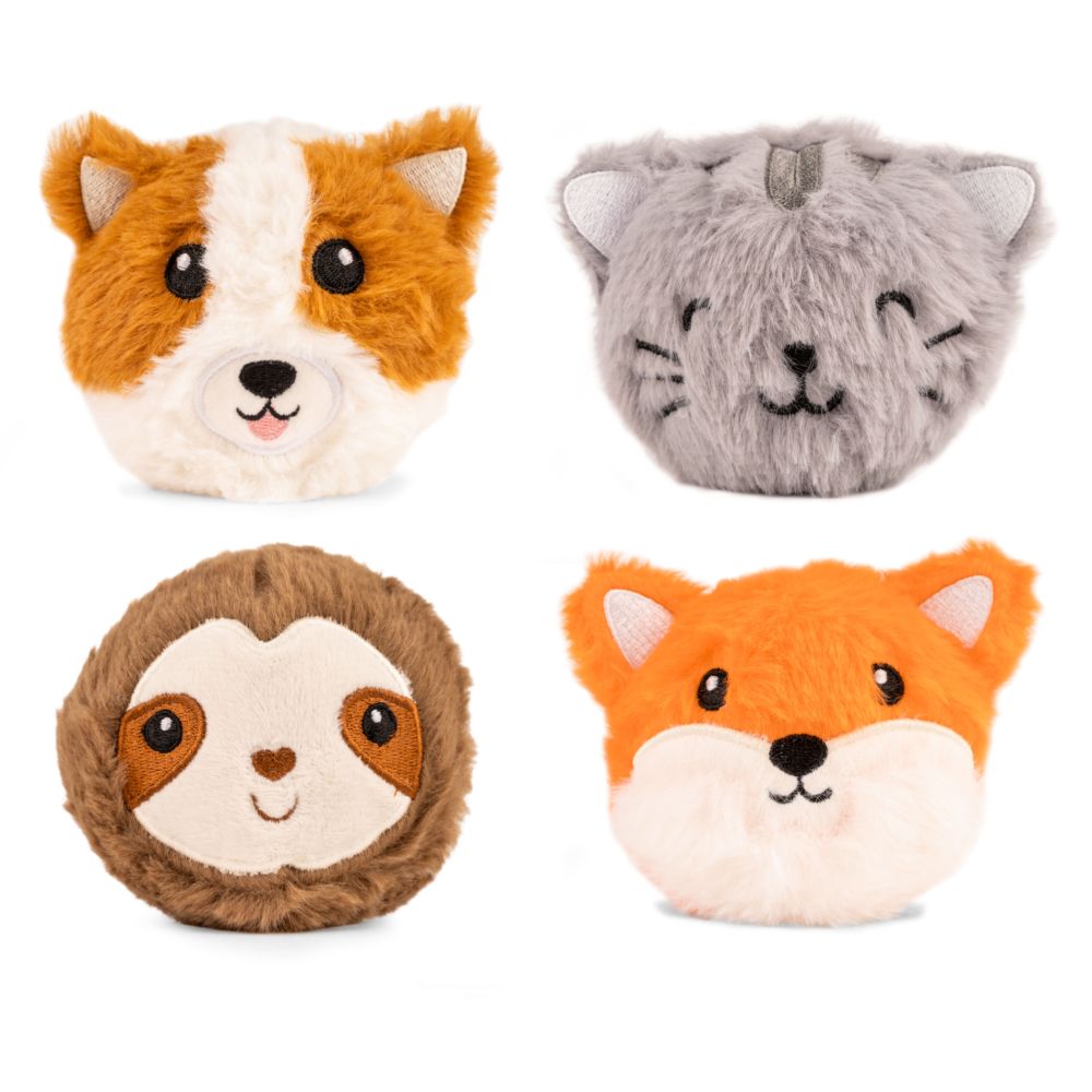 Kikkerland Furry Stress Ball Packaging