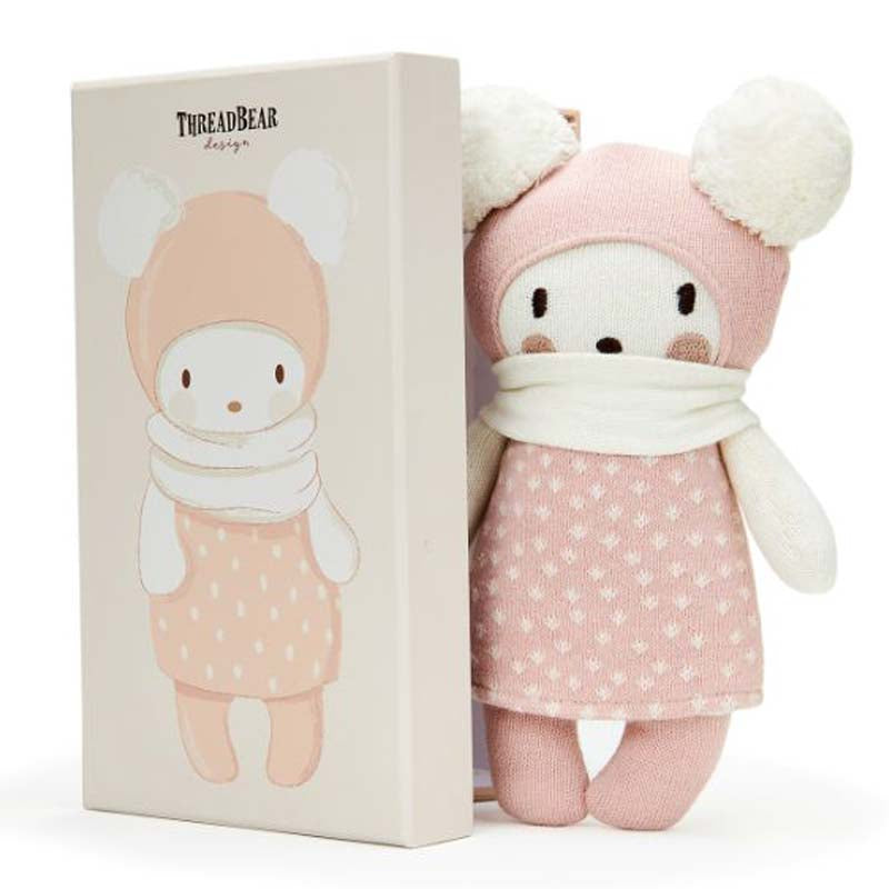 Knitted Baby Bella Plush Doll