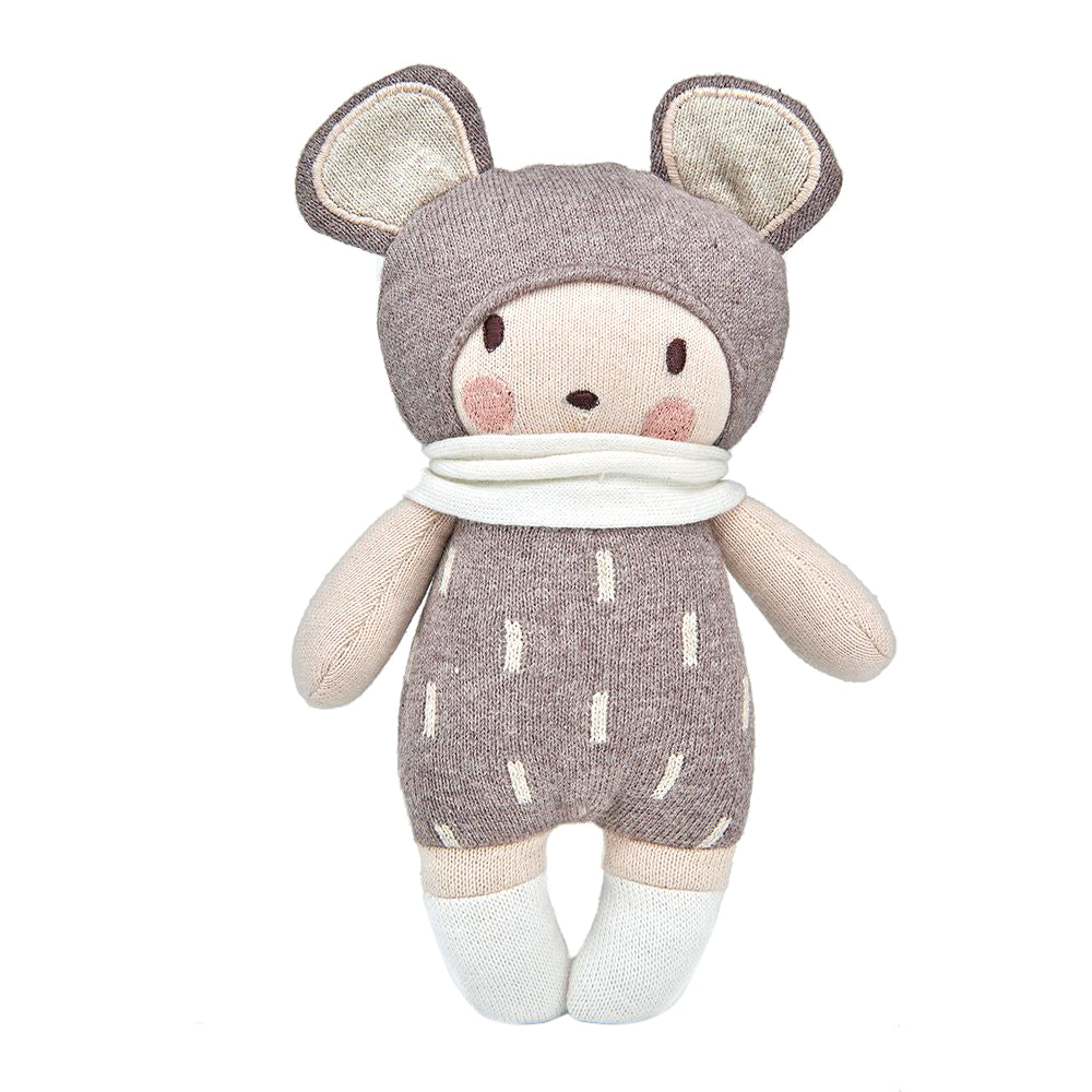 Knitted Beau Doll Front