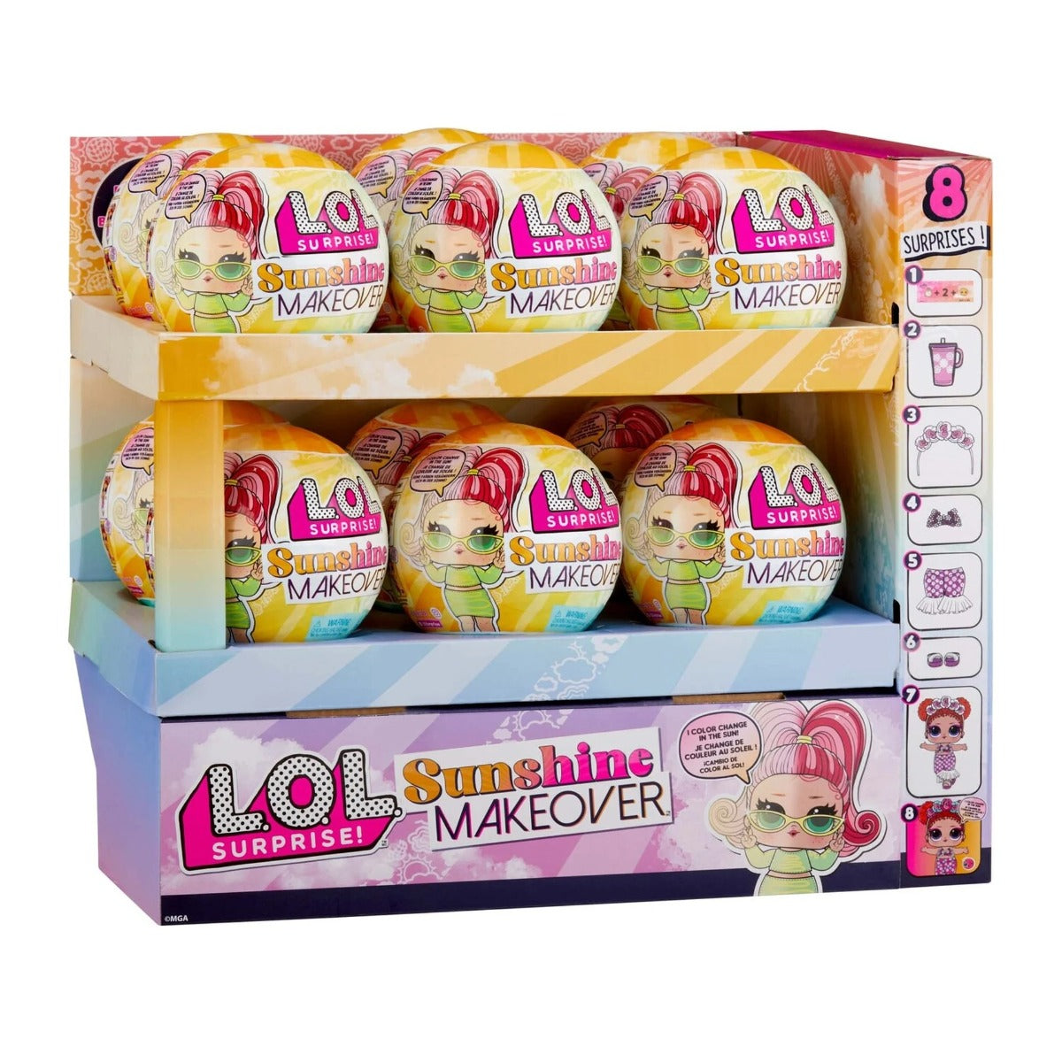 L.O.L. Surprise Sunshe Makeover Doll