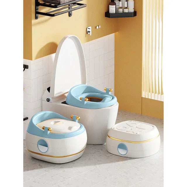 Little Angel Baby Potty Training Seat 3 In 1 With Toilet Trainer Little Angel Yallatoys