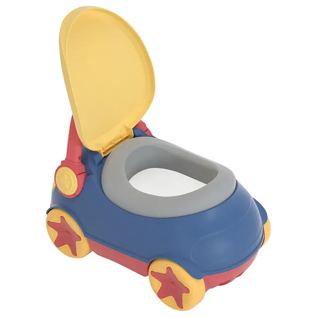 Little Angel Baby Potty Training Toilet Seat With Car Shape Blue Little Angel Yallatoys